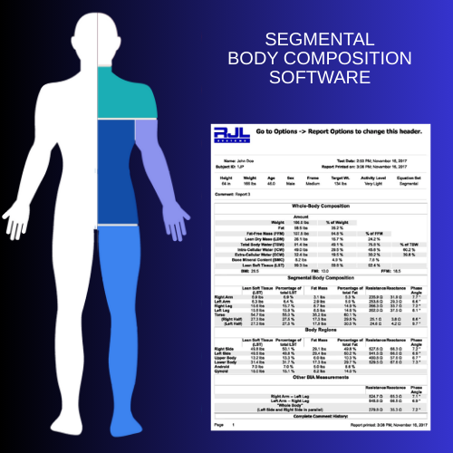 SEGMENTAL BODY COMPOSITION SOFTWARE LICENSE